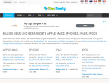 Tablet Screenshot of macbooty.de